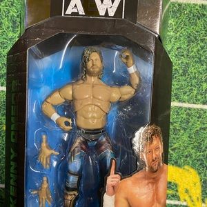 Aew wwe Kenny omega jazwares collectible wrestling figure toy